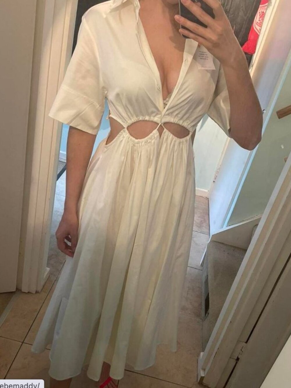 Cult Gaia Keegan Cutout Midi Dress - Picture 4 of 5